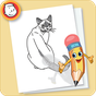 Lets Draw Hunde und Katzen APK