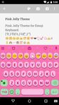 Pink Jelly Emoji Keyboard Skin Bild 8