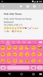 Pink Jelly Emoji Keyboard Skin Bild 7