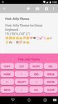 Pink Jelly Emoji Keyboard Skin Bild 5