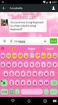 Pink Jelly Emoji Keyboard Skin Bild 4