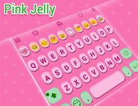 Pink Jelly Emoji Keyboard Skin Bild 2