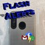 Icono de flash de alerta máxima