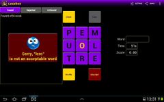 Captura de tela do apk Lexathon® word jumble 