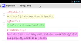 Telugu Bible Plus screenshot apk 4