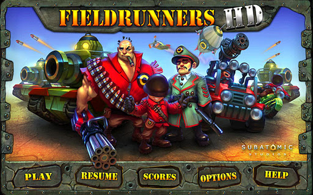 fieldrunners hd 1.30 apk free download