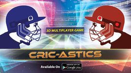 CricAstics 3D Multiplayer Cricket Game ekran görüntüsü APK 6