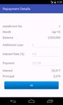 Captură de ecran Loan EMI Calculator apk 4