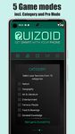 Quizoid 2019 General Knowledge offline Trivia Quiz のスクリーンショットapk 2