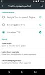 Captură de ecran Voci Vocalizer TTS (Română) apk 7