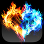 Fire and Ice Live Wallpaper apk icon