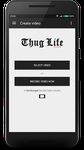 Thuglife Video Maker ekran görüntüsü APK 5