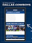 Dallas Cowboys Mobile ảnh màn hình apk 8