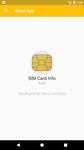 SIM Card Info의 스크린샷 apk 