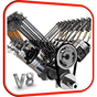 Ikona V8 Engine 3D Live Wallpaper