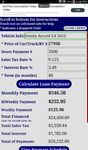 Auto Car Truck RV Loan Payment Calculator Free screenshot APK 3