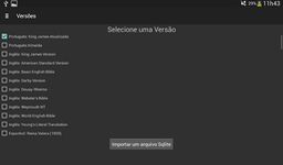 Captura de tela do apk Bíblia KJA Offline 9