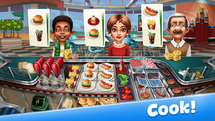 app similar to cooking fever girl with story