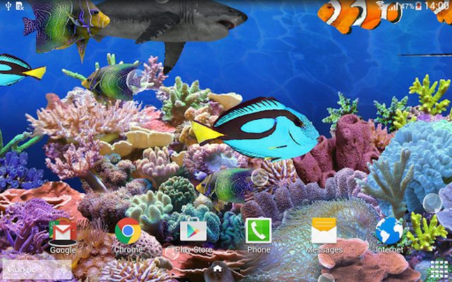 free live fish tank hd screensavers