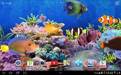 Captura de tela do apk Aquarium Live Wallpaper HD 