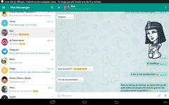 Tangkap skrin apk Plus Messenger 2