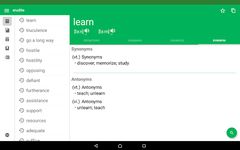 Captură de ecran Erudite Dictionary apk 3