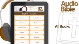 Captură de ecran The Holy Bible in Audio MP3 apk 1