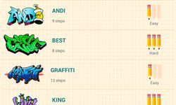 Screenshot 4 di Come Disegnare Graffiti apk