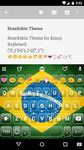 Brazil Emoji Keyboard Theme image 8