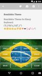 Brazil Emoji Keyboard Theme obrazek 6