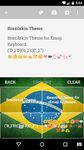 Brazil Emoji Keyboard Theme image 5