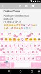 Pink Knot Emoji Keyboard Theme ảnh số 2