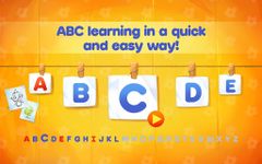 Çocuklar için alfabe oyunları ekran görüntüsü APK 14