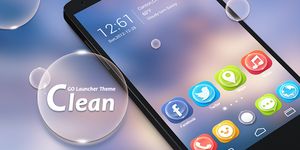 Clean GO Launcher Theme ảnh số 
