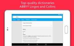 Скриншот 2 APK-версии Lingvo Live словарь переводчик
