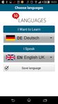 Captură de ecran Learn German - 50 languages apk 5