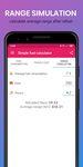 Captură de ecran Simple fuel calculator apk 1