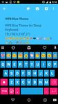 Blue Emoji Keyboard Theme image 7