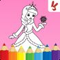 Kleurplaten kinderspel Prinses