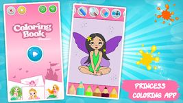 Kleurplaten kinderspel Prinses screenshot APK 10