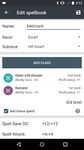 Screenshot 11 di 5th Edition Spellbook apk
