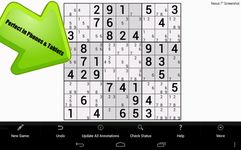Screenshot 1 di HandWrite Sudoku Free apk