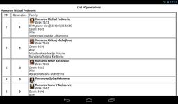 Drzewo genealogiczne rodziny zrzut z ekranu apk 13