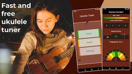 Captura de tela do apk Afinador de ukulele grátis 14