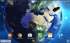 Captura de tela do apk HD Space Live Wallpaper 1