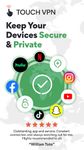 무제한 무료 VPN, 프록시 앱 - Touch VPN의 스크린샷 apk 14