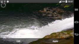 Captura de tela do apk Sons Cachoeira Papel De Parede 
