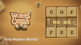 Captura de tela do apk Words Crush: Hidden Words! 7