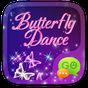 Icône apk GO SMS BUTTERFLY DANCE THEME