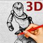 デッサン人形ポーズカタログ「3D Poses」 APK アイコン